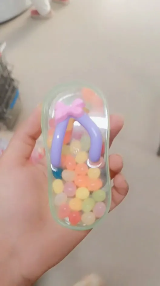A small treat handed to a young patient at Smile Savers